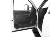  Inside of driver's side open door, window open photo